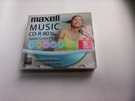 Maxell CD-R Audio Music Sweet Mix Color 5ks Maxell CD-R Audio Music Sweet Mix Color 5ks