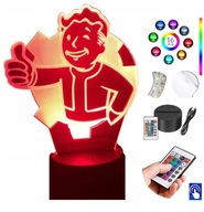 Fallout Shelter Night Lamp 16 LED PLEXIDO farieb Fallout Shelter Night Lamp 16 LED PLEXIDO farieb