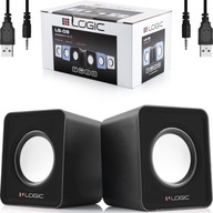 POČÍTAČOVÉ REPRODUKTORY 2.0 LOGIC LS-09 USB KONEKTOR 6W POČÍTAČOVÉ REPRODUKTORY 2.0 LOGIC LS-09 USB KONEKTOR 6W