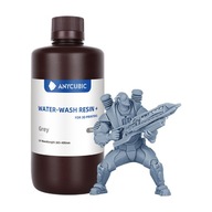 Anycubic Water Washable+ Sivá UV živica Sivá 1l