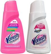 Vanish Oxi Action farba + biely Odstraňovač škvŕn 1L+1L Vanish Oxi Action farba + biely Odstraňovač škvŕn 1L+1L