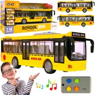 Poháňaný autobus Zvuky Svetlá Otváranie dverí Poháňaný autobus Zvuky Svetlá Otváranie dverí