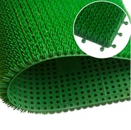 IHLOVÁ rohožka umelá TRÁVA 40x60 cm zelená TUHÁ a PRAKTICKÁ