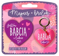 DARČEK PRE BABIČKU MAGNET S KĽÚČENKOU