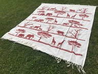 BAVLNENÁ PLÁŽOVÁ OTERKA 200 x 200cm DEKA prehoz BAVLNENÁ PLÁŽOVÁ OTERKA 200 x 200cm DEKA prehoz