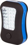 Turistická lampa, LED pracovná baterka s magnetickým háčikom ABBEY 2v1