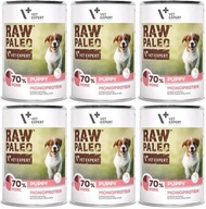 VetExpert Raw Paleo Puppy Bravčové mäso 6 x 400 g VetExpert Raw Paleo Puppy Bravčové mäso 6 x 400 g