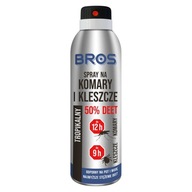Sprej proti komárom a kliešťom 50% Deet ÚČINNÝ AŽ 12 hodín 90 ml BROS Sprej proti komárom a kliešťom 50% Deet ÚČINNÝ AŽ 12 hodín 90 ml BROS