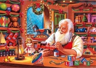 PUZZLE 1000 SANTA CLAUS VIANOČNÝ KUFR PUZZLE 1000 SANTA CLAUS VIANOČNÝ KUFR