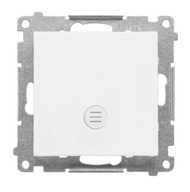 Simon 55 Single Close Button LED podsvietenie Flush Mount Matt White Simon 55 Single Close Button LED podsvietenie Flush Mount Matt White