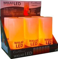LED elektrická sviečka CORTINA 1/18/WZP-DIS LIVING FLAME EFFECT 6 ks LED elektrická sviečka CORTINA 1/18/WZP-DIS LIVING FLAME EFFECT 6 ks