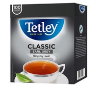 TETLEY Klasický čierny čaj Earl Grey 100tb