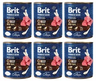 Brit Premium by Nature s hovädzím mäsom 6x800g Brit Premium by Nature s hovädzím mäsom 6x800g