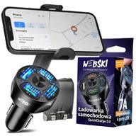 DRŽIAK KLIPY NA PALUBNÚ DOSKU + 4 USB NABÍJAČKA DRŽIAK KLIPY NA PALUBNÚ DOSKU + 4 USB NABÍJAČKA