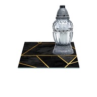 GLASS CRAFT HAND 35x35cm Elegance 361 GLASS CRAFT HAND 35x35cm Elegance 361