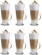 SÚPRAVA SKLA LATTE 260ml NA SÚPRAVU KÁVY 6 ks. SÚPRAVA SKLA LATTE 260ml NA SÚPRAVU KÁVY 6 ks.