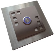 INOX LED tlačidlo zvončeka interkomu 12/24/230V INOX LED tlačidlo zvončeka interkomu 12/24/230V