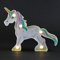Dekor LED jednorožec Biely Barbie jednorožec Dekor LED jednorožec Biely Barbie jednorožec