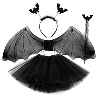 VYNIKAJÚCI HALLOWEENSKÝ KOSTÝM ARMYBAT BAT TUTU VYNIKAJÚCI HALLOWEENSKÝ KOSTÝM ARMYBAT BAT TUTU
