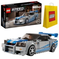 LEGO BLOCKS | ŠAMPIÓN SPEED 76917 AUTO NISSAN SKYLINE GT-R R34 + TAŠKA LEGO BLOCKS | ŠAMPIÓN SPEED 76917 AUTO NISSAN SKYLINE GT-R R34 + TAŠKA