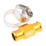 Adaptér snímača teploty 1/8 18mm zlatý Adaptér snímača teploty 1/8 18mm zlatý