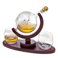 Sada whisky: Glóbusová karafa + poháre DARČEK Sada whisky: Glóbusová karafa + poháre DARČEK