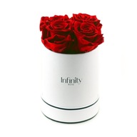 Kvetinová krabička voňavých červených večných ruží