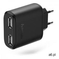 Hama Charger, dvojitý USB konektor, 4,8 A, čierna Hama Charger, dvojitý USB konektor, 4,8 A, čierna