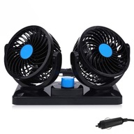 VENTILÁTOR DO AUTO VENTILÁTOR 360° DVOJITÝ 12V VENTILÁTOR DO AUTO VENTILÁTOR 360° DVOJITÝ 12V
