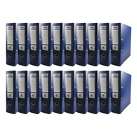 Zakladač pákový A4 PP EKOBOX 80mm NAVY BLUE 20 ks. široký hrubý Zakladač pákový A4 PP EKOBOX 80mm NAVY BLUE 20 ks. široký hrubý