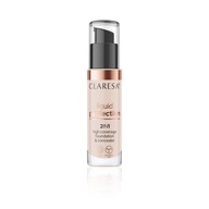 CLARESA 2V1 KOREKTOR A KRYCIA FOUNDATION LIQUID PERF CLARESA 2V1 KOREKTOR A KRYCIA FOUNDATION LIQUID PERF