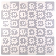 VEĽKÁ VZDELÁVACIA PENOVÁ PODLOŽKA PUZZZLE 36 KUSOV