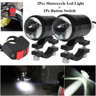 1 pár motocyklových LED svetlometov Super Bright World 1 pár motocyklových LED svetlometov Super Bright World