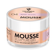 VICTORIA VYNN MOUSSE SCULPTURE GEL, budova s tixotropiou 04 BERRY BLUSH, VICTORIA VYNN MOUSSE SCULPTURE GEL, budova s tixotropiou 04 BERRY BLUSH,