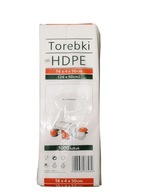 HDPE vrecúška 18/4/50 (26x50cm) 1000 kusov HDPE vrecúška 18/4/50 (26x50cm) 1000 kusov