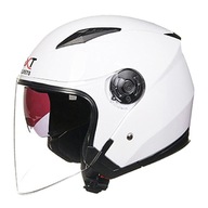 Motocyklová prilba Half Face Daul Visor ochrana prilby Motocyklová prilba Half Face Daul Visor ochrana prilby