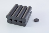 Cylindrický feritový magnet 14x3 mm F30, sada 10 ks