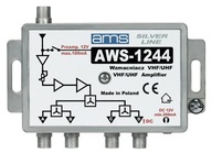 DVB-T ANTÉNNY ZOSILŇOVAČ AWS-1244 AMS + F ZÁSTRČKA DVB-T ANTÉNNY ZOSILŇOVAČ AWS-1244 AMS + F ZÁSTRČKA