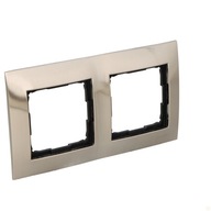 2-CR.METAL.INOX rám IP20/44 SIMON54 2-CR.METAL.INOX rám IP20/44 SIMON54