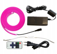 Neon FLEX LED SET 5m STMIEVAČ DIAĽKOVÝ OVLÁDAČ RUŽOVÝ Neon FLEX LED SET 5m STMIEVAČ DIAĽKOVÝ OVLÁDAČ RUŽOVÝ