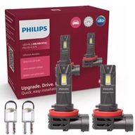 H8 H9 H16 PHILIPS Ultinon Access + W5W LED žiarovky