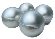 SKLENENÉ VIANOČNÉ GULE 10 CM BAL/ 4 KS SKLENENÉ VIANOČNÉ GULE 10 CM BAL/ 4 KS