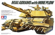 1/35 US M1A1 Abrams s mínovým pluhom Tamiya 35158 1/35 US M1A1 Abrams s mínovým pluhom Tamiya 35158