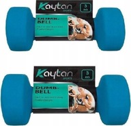 Sada 2 činiek 3 kg fitness činky DUMBBELL 2x3kg Sada 2 činiek 3 kg fitness činky DUMBBELL 2x3kg