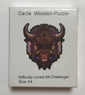 Drevené puzzle Hovädzí dobytok Drevené 1006117