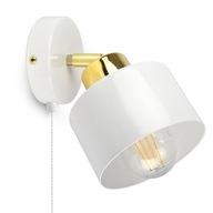 Nástenná nástenná lampa z bieleho zlata 370-KGW1