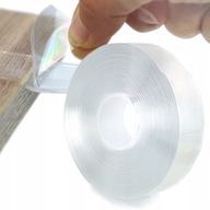 Pevná obojstranná opakovane použiteľná nano páska