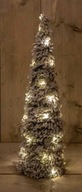 Vianočný stromček pokrytý snehom 60 cm 30 LED