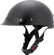 Prilba s orechovou rohožou so štítom pre Chopper L (59-60) Prilba s orechovou rohožou so štítom pre Chopper L (59-60)