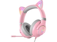 ONIKUMA X30 Cat Ears RGB slúchadlá ružové ONIKUMA X30 Cat Ears RGB slúchadlá ružové